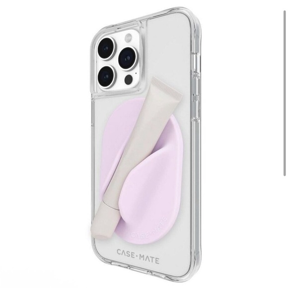 Case-Mate Lavender Phone Grip - Glossy Magnetic Lip Gloss Holder - Picture 2 of 6